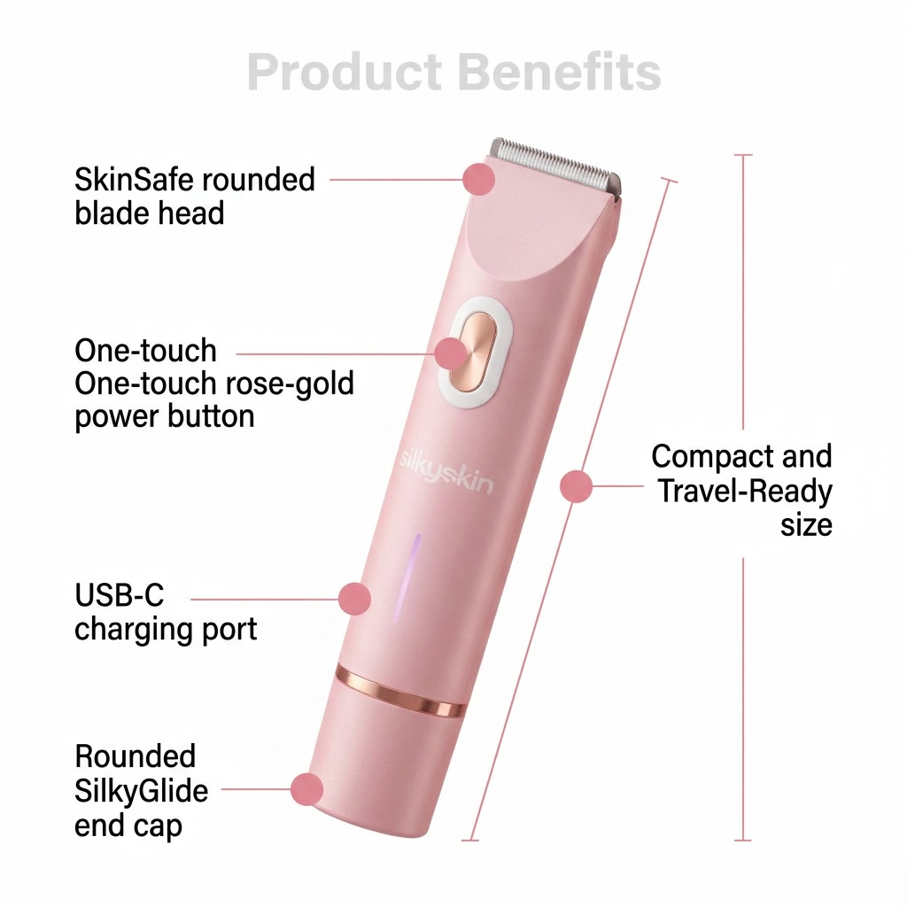 SilkySkin - Intimate Shaving Without Irritation